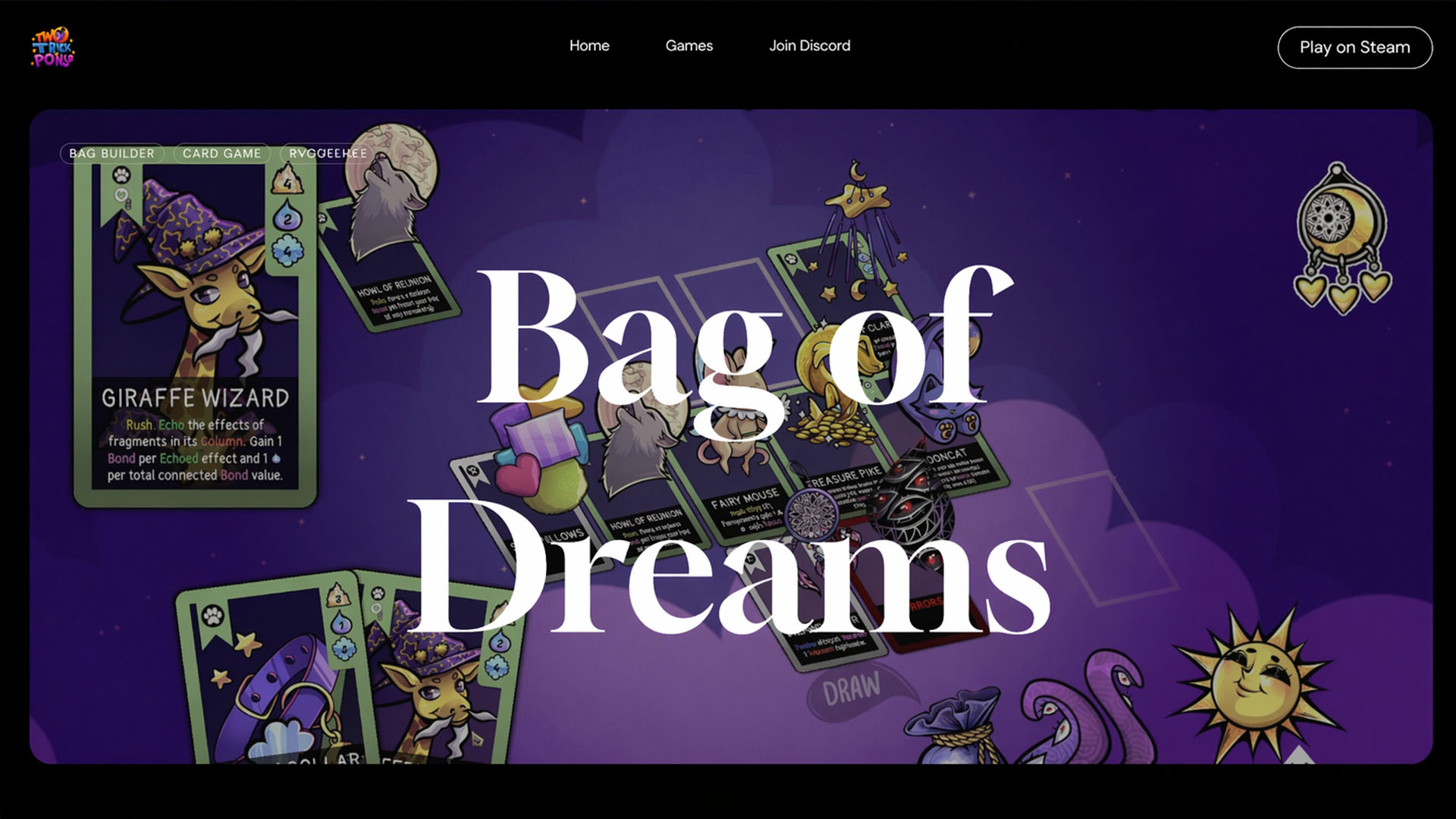 Bag of Dreams Website