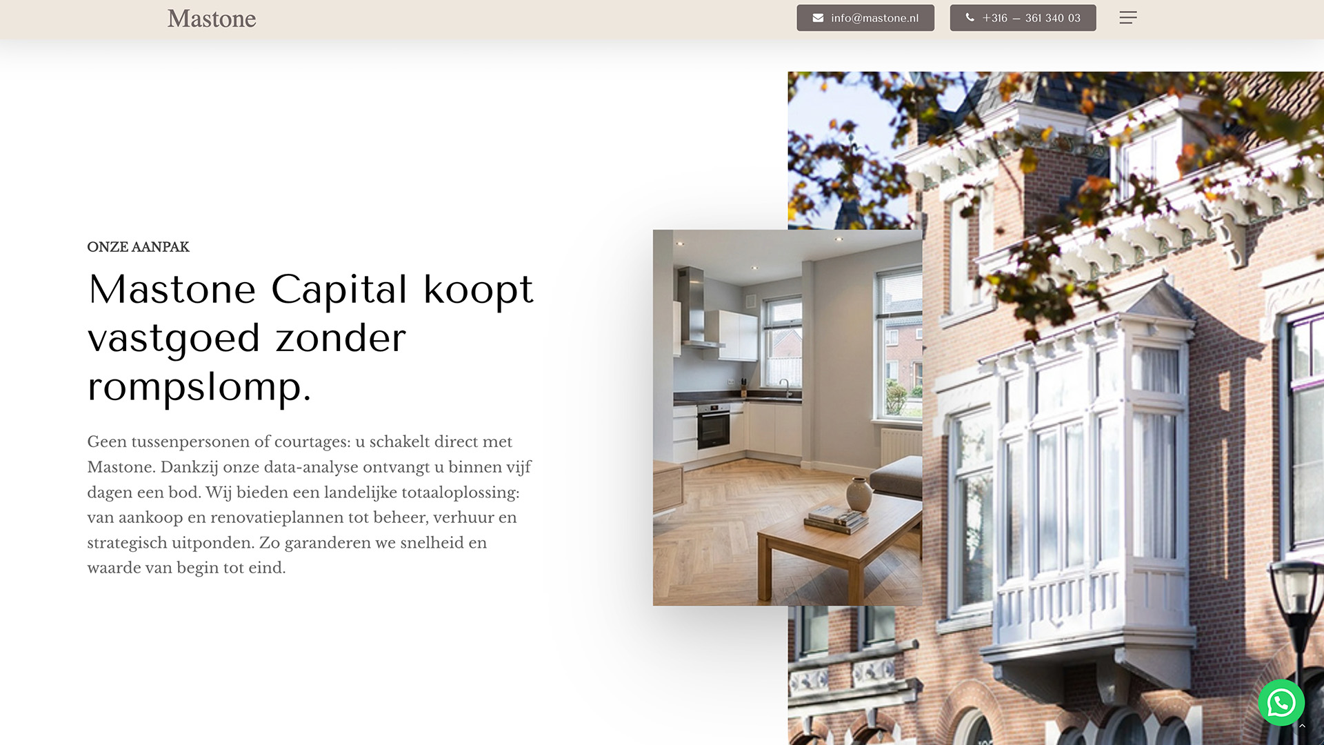 Mastone Real Estate Website