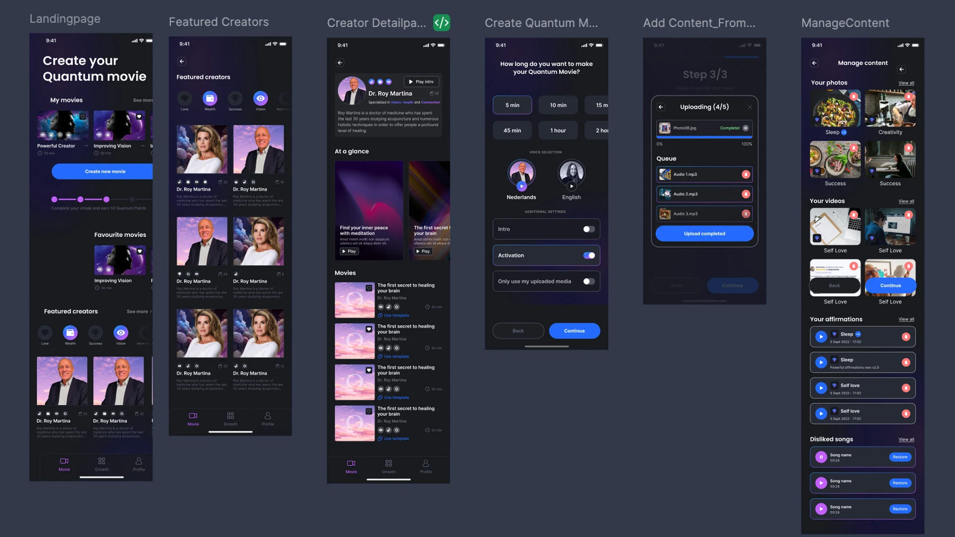 Quantum Life Meditation App